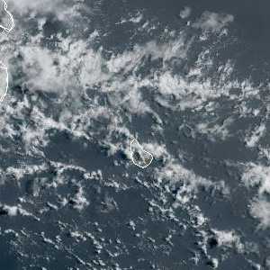 météo tropicale : Image satellite .