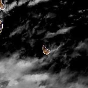 météo tropicale : Image satellite .