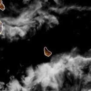 météo tropicale : Image satellite .