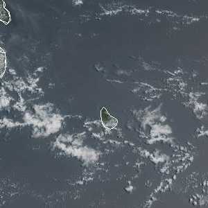 météo tropicale : Image satellite .
