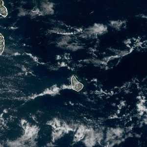 météo tropicale : Image satellite .