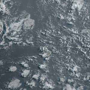 météo tropicale : Image satellite .