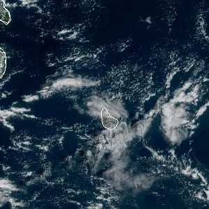 météo tropicale : Image satellite .