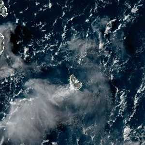 météo tropicale : Image satellite .