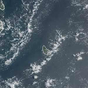 météo tropicale : Image satellite .