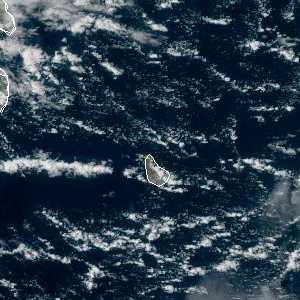 météo tropicale : Image satellite .