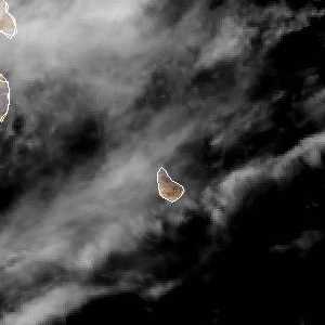 météo tropicale : Image satellite .