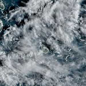météo tropicale : Image satellite .
