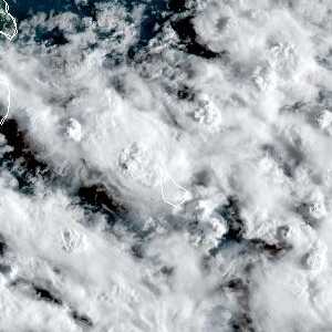 météo tropicale : Image satellite .