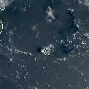 météo tropicale : Image satellite .