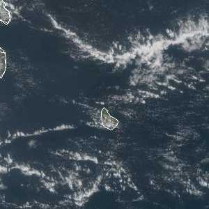 météo tropicale : Image satellite .