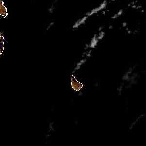 météo tropicale : Image satellite .