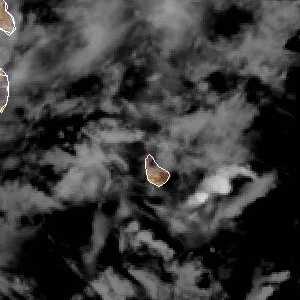 météo tropicale : Image satellite .