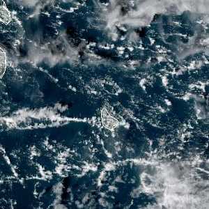 météo tropicale : Image satellite .