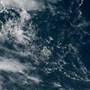 météo tropicale : Image satellite .