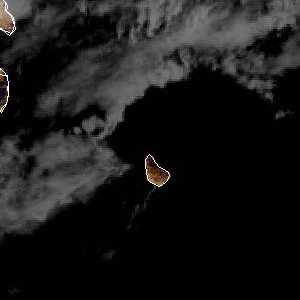 météo tropicale : Image satellite .