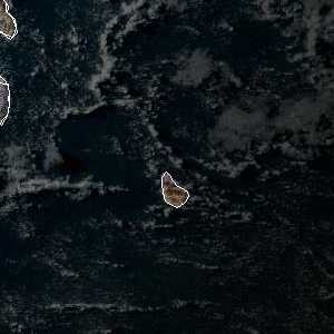 météo tropicale : Image satellite .