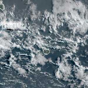 météo tropicale : Image satellite .