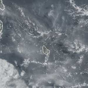 météo tropicale : Image satellite .