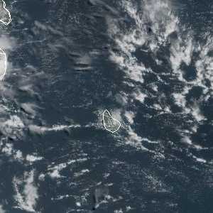 météo tropicale : Image satellite .