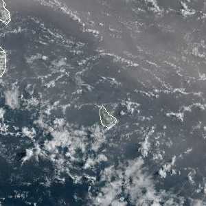 météo tropicale : Image satellite .