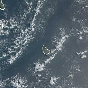 météo tropicale : Image satellite .