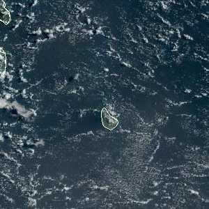météo tropicale : Image satellite .
