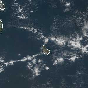 météo tropicale : Image satellite .