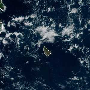 météo tropicale : Image satellite .