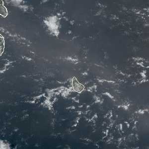 météo tropicale : Image satellite .