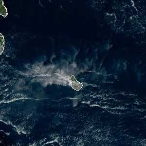 météo tropicale : Image satellite .