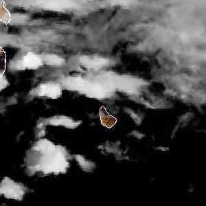 météo tropicale : Image satellite .