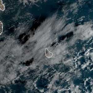 météo tropicale : Image satellite .