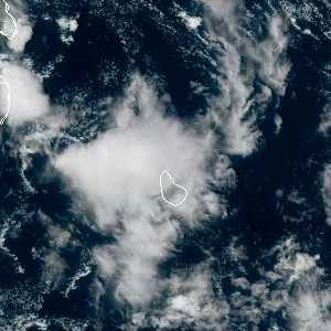 météo tropicale : Image satellite .