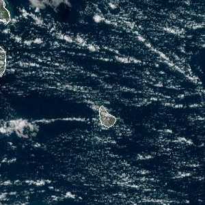 météo tropicale : Image satellite .