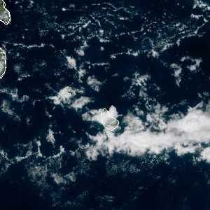 météo tropicale : Image satellite .