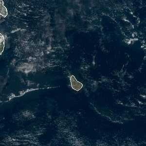 météo tropicale : Image satellite .