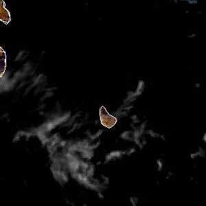 météo tropicale : Image satellite .