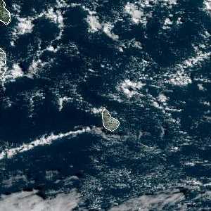météo tropicale : Image satellite .