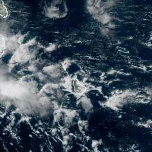 météo tropicale : Image satellite .