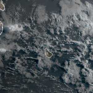 météo tropicale : Image satellite .