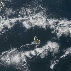 météo tropicale : Image satellite .