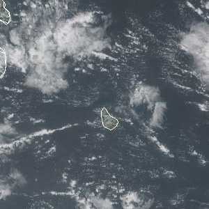 météo tropicale : Image satellite .