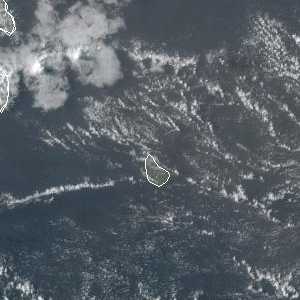 météo tropicale : Image satellite .