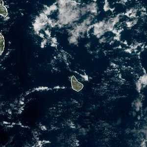 météo tropicale : Image satellite .