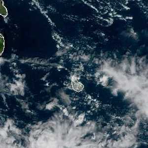 météo tropicale : Image satellite .