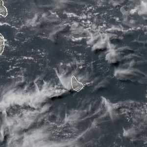 météo tropicale : Image satellite .