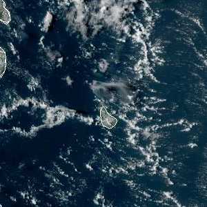 météo tropicale : Image satellite .