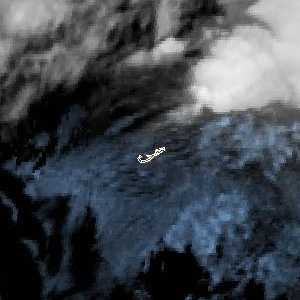 météo tropicale : Image satellite .