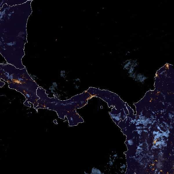 météo tropicale : Image satellite .